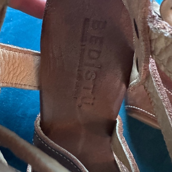 BEDSTU Stylish Brown Leather Sandals - Picture 8 of 8